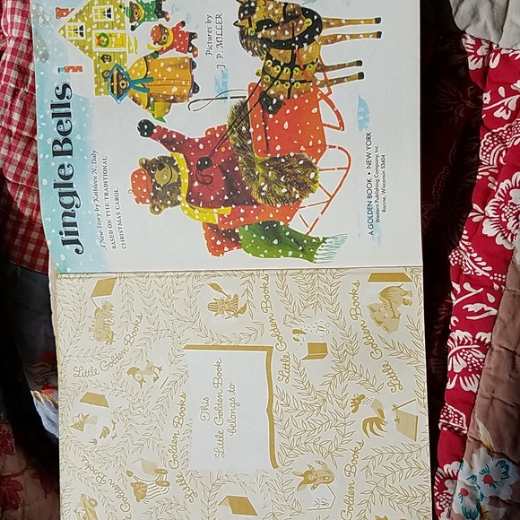 Jingle Bells Little Golden Book - Picture 2 of 6